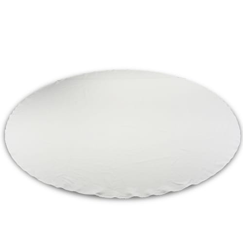 Riegel Permalux Tablecloth, Cotton/Polyester, 120in Round, White